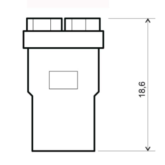 Coppia Led RMS T10 W2.1X9.5D - blu RMS