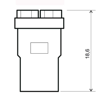 Coppia Led RMS T10 W2.1X9.5D - arancio RMS