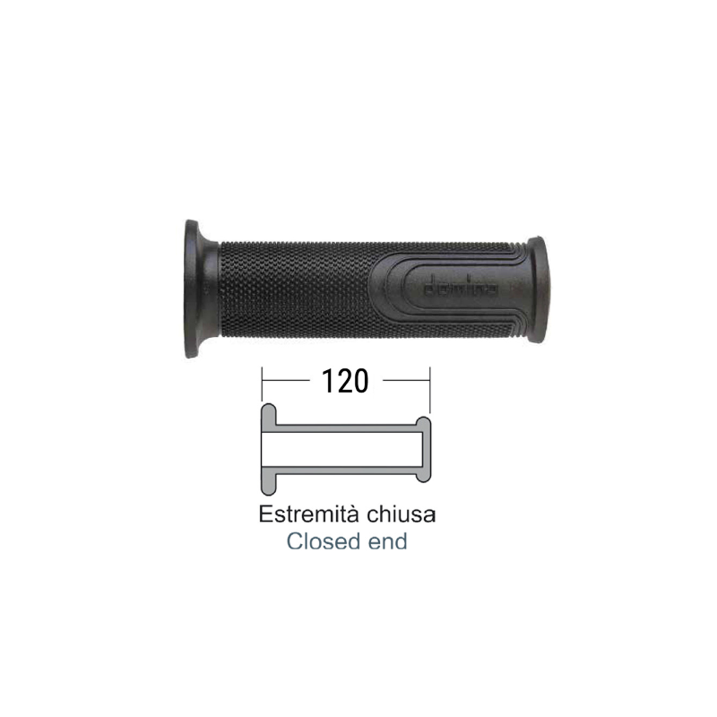 DOMINO Puños Black Domino Style Perillas Domino