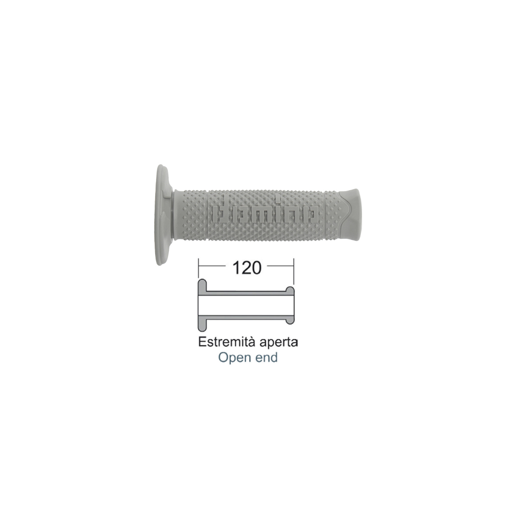 Manopole Domino Soft Plus Grigie