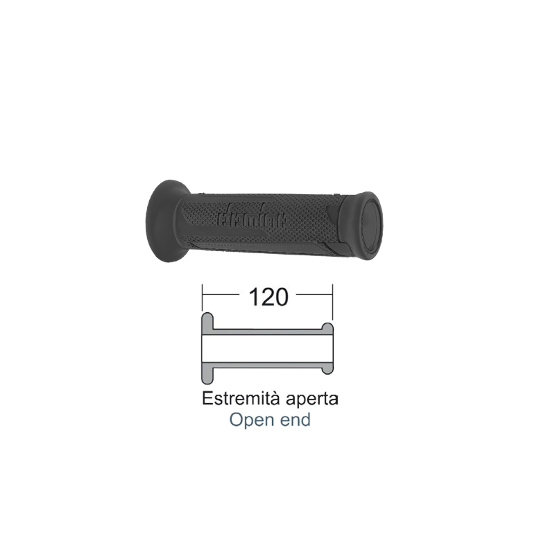 Domino Grips Turismo Brown/Grey Grips Domino