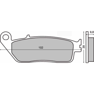 Pastiglie Freno Sinter-Tech Honda Integra