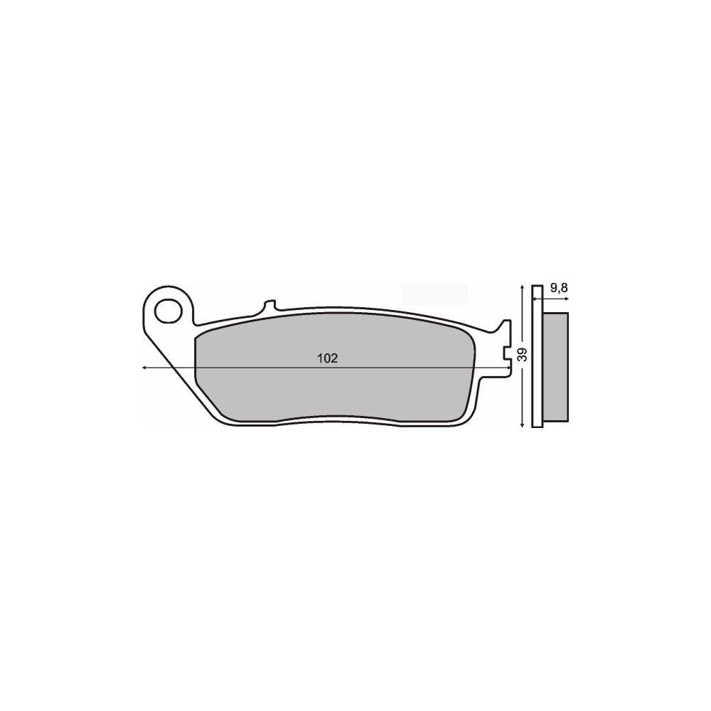 Pastiglie Freno Sinter-Tech Honda Integra