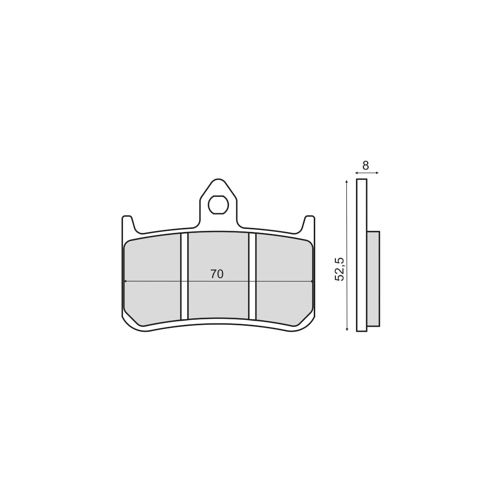 Pastiglie Freno Sinter-Tech Honda Rs 125R