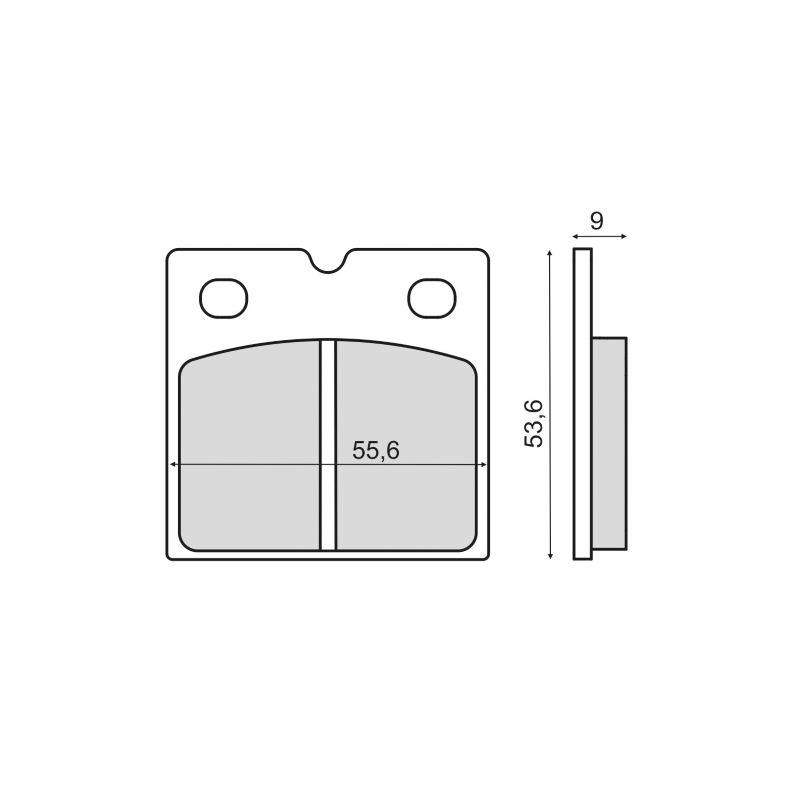 RMS Organic Brake Pads Bmw R45 Brake Pads RMS