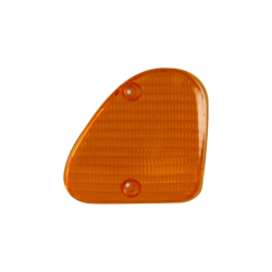 Cabochon de clignotant avant gauche Siem Piaggio Ape 50cc 294145 - orange Lentilles de phares et de clignotants Siem