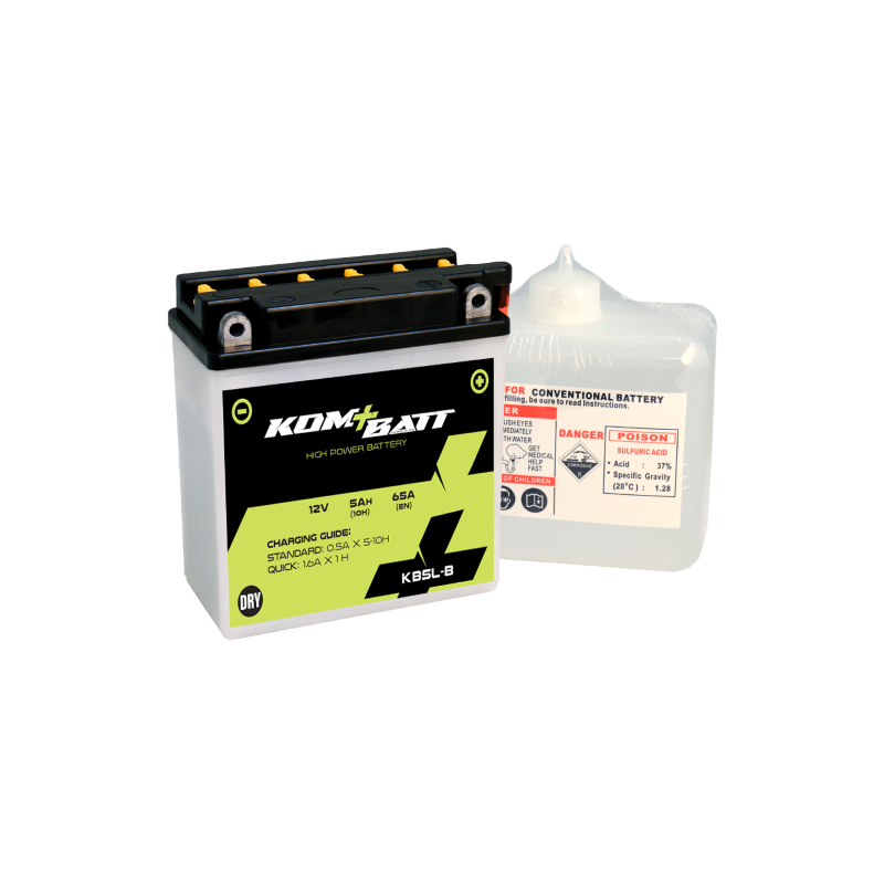 Kombatt Battery KB5L-B Lead-Acid Batteries Kombatt