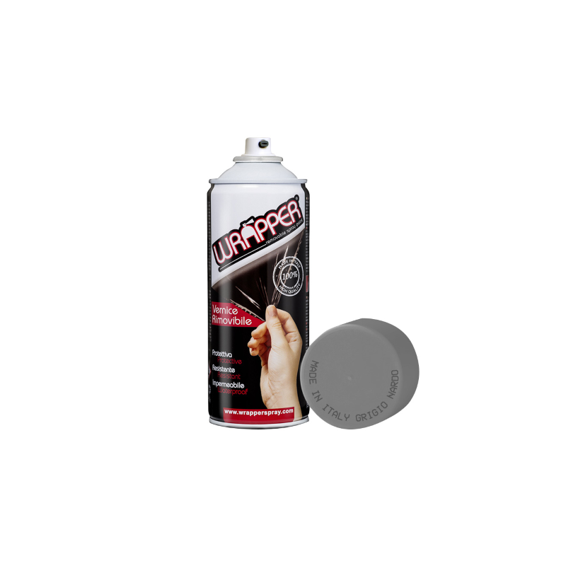 Envoltorio Pintura desenfundable spray gris nardo 400ml Productos de taller Wrapperspray