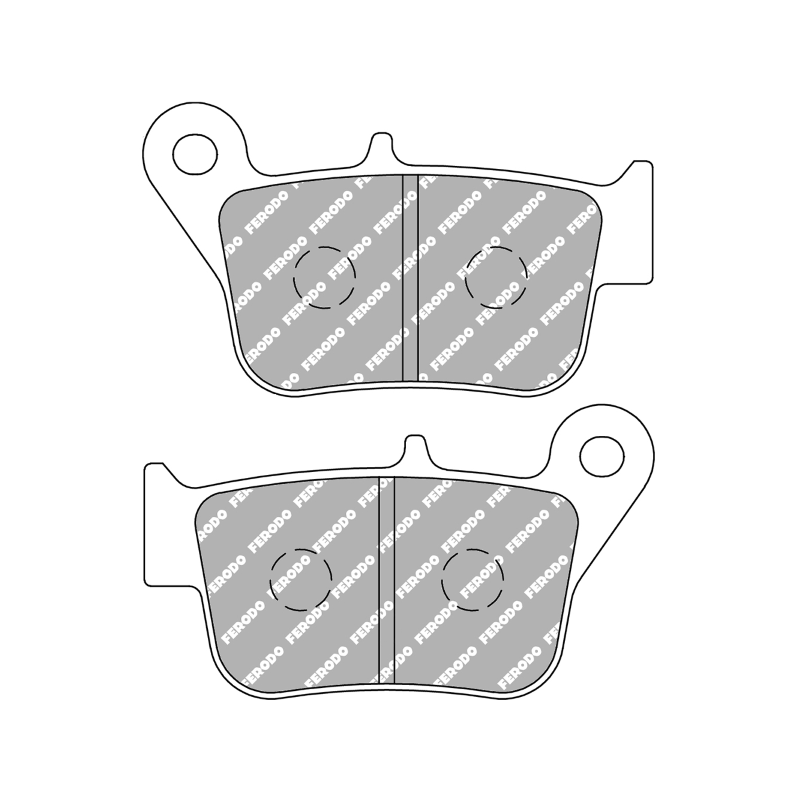 Ferodo Brake Pads Eco Friction FDB2312EF Brake Pads Ferodo