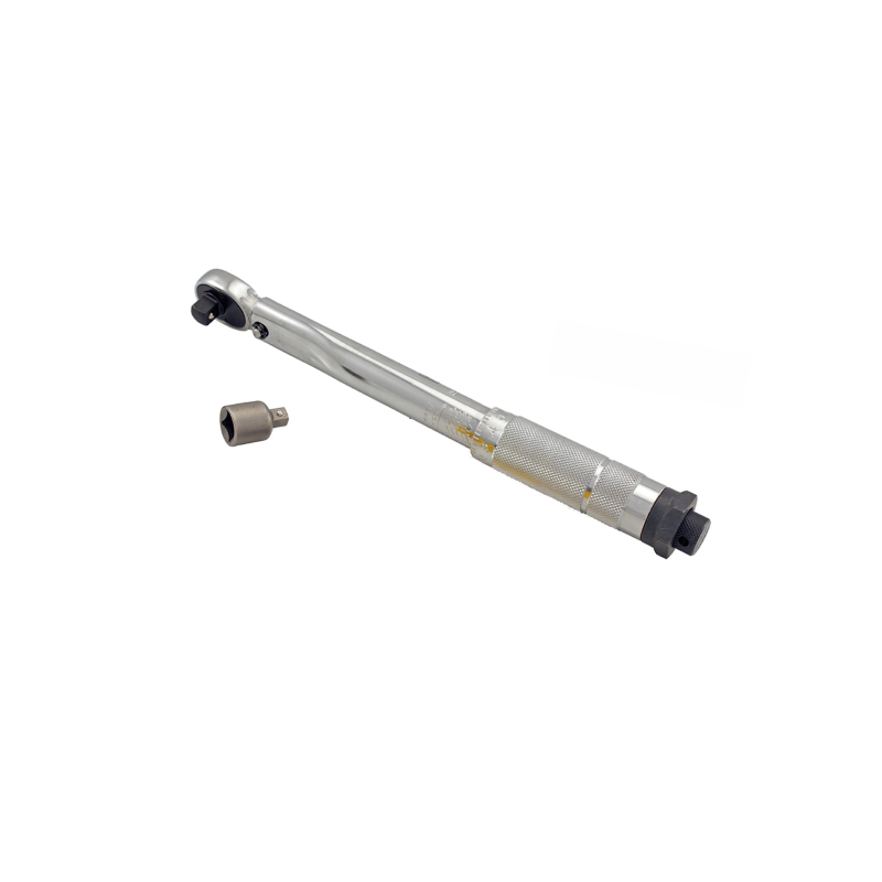 Torque wrench click type ONE WAY 38 and 14 with included adapter - 5-25 Nm, socket and insert bit not included Dynamometric Icetoolz