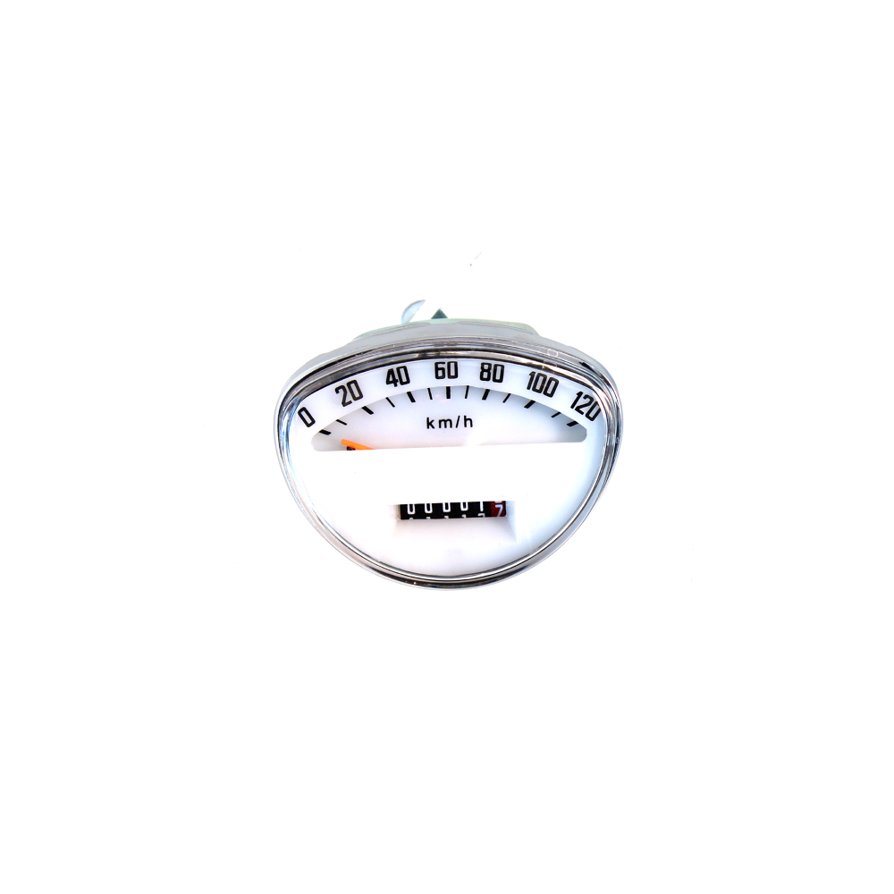 Velocímetro blanco RMS Classic Piaggio Vespa 125 Primavera-Et3 Cuentakilómetros Rms Classic