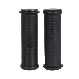 Coppia Manopole Nere Ø 21 Classic Per Piaggio Vespa 50 L-R/125 Vma-Vnb 1-2/150 Vba