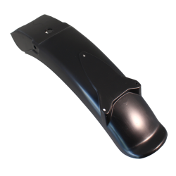  Classic Rear Fender For Piaggio Si With License Plate Holder - 924800 Mudguards Rms Classic