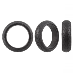 Copertone monopattino elettrico - 200 X 50, nero, piena, diametro interno 13,5cm