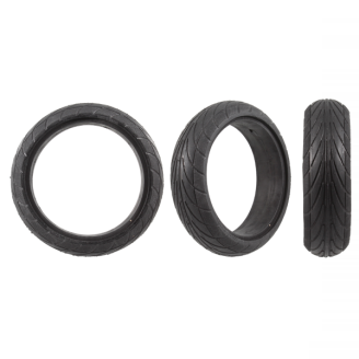 Tyre electric scooter - 200 X 50, black, solid, inner Ø13,5cm Scooter Covers Mogo