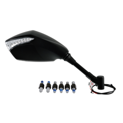  Couple Universal Mirrors With Indicators Rearview Mirrors RMS