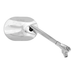  Pair Universal Aluminium Mirrors Rearview Mirrors RMS