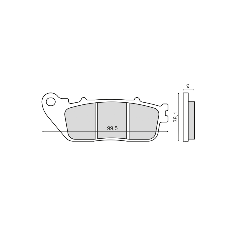 Pastiglie Freno Sinter-Tech Honda Vfr 1200F Pastiglie Freno RMS