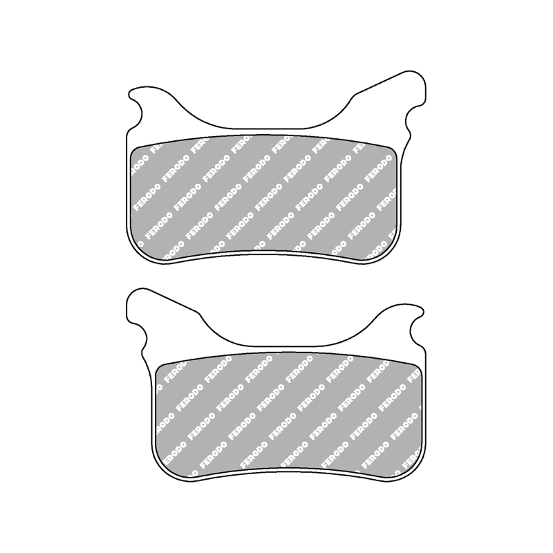 Plaquettes de frein Ferodo Sinter Grip Road FDB2245ST Plaquettes de frein Ferodo