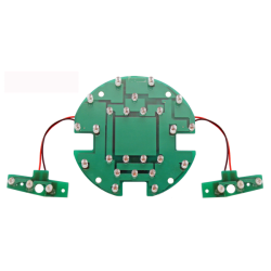 Rear led RMS for Kymco People S 125-200cc - blue Light bulbs RMS