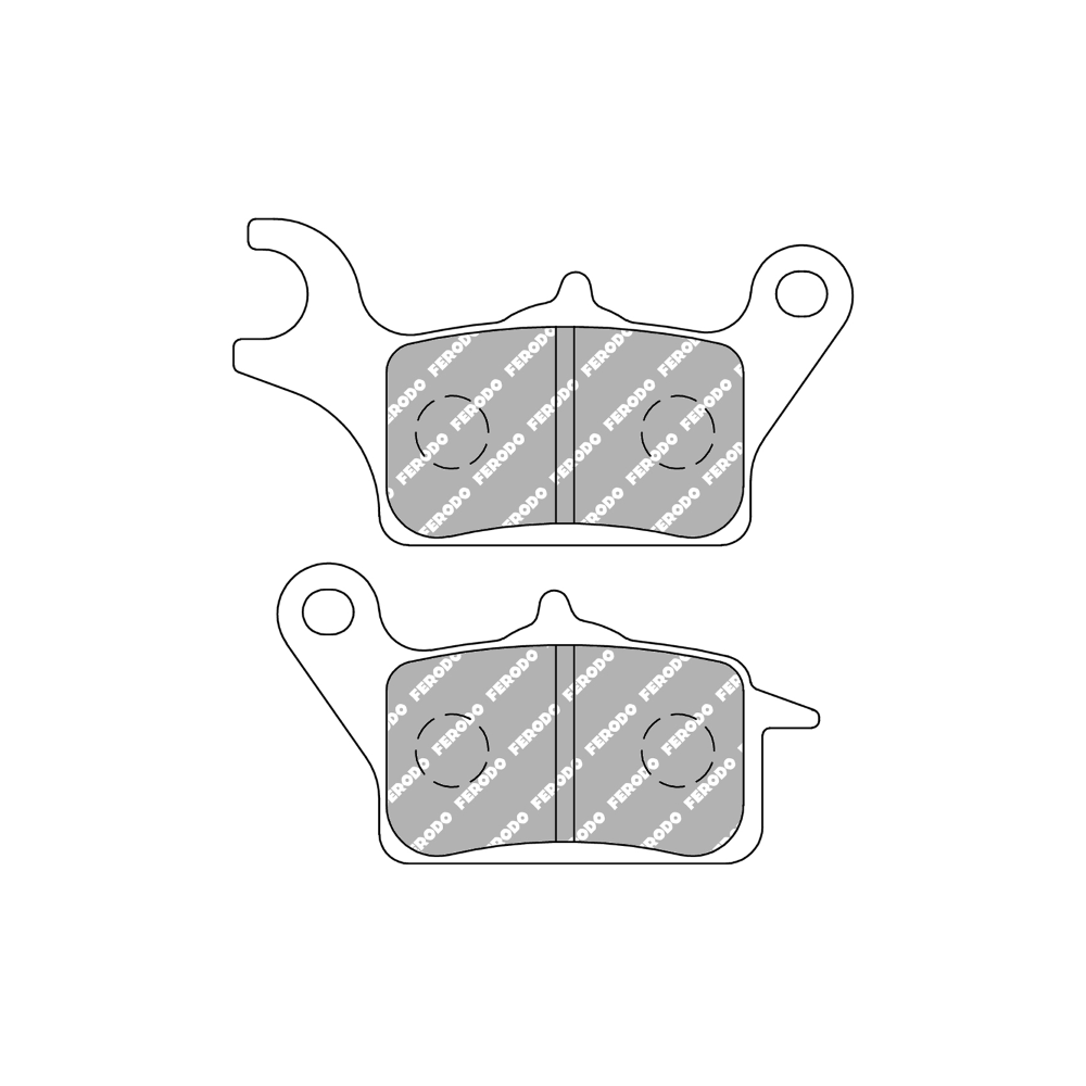 Pastiglie Freno Ferodo Eco Friction FDB2289EF