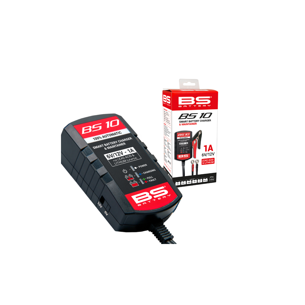 CARGADOR BATERIAS BS 10 Cargador de batería BS-Battery