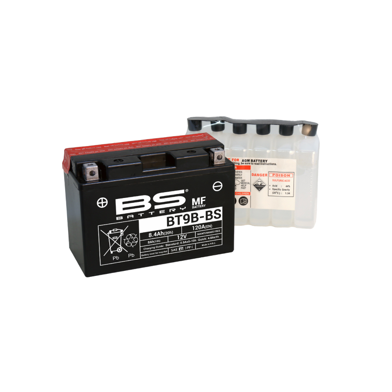 Batterie BS MF BT9B-BS Batteries au plomb-acide BS-Battery