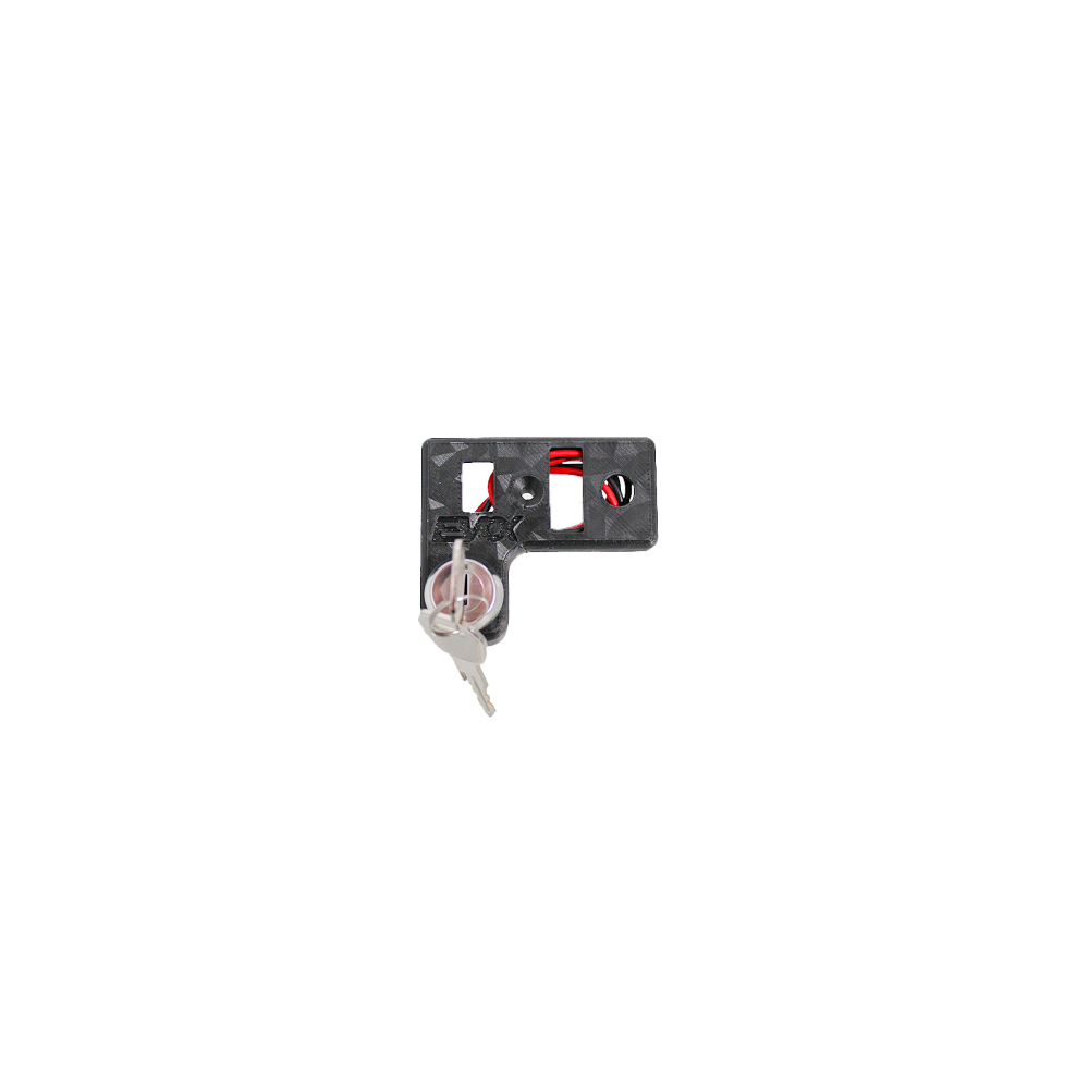 Coperchio Devio Luci Evok Iron Switch Prisma Carbon Per Vespa 50 Special Con Commutatore Chiave