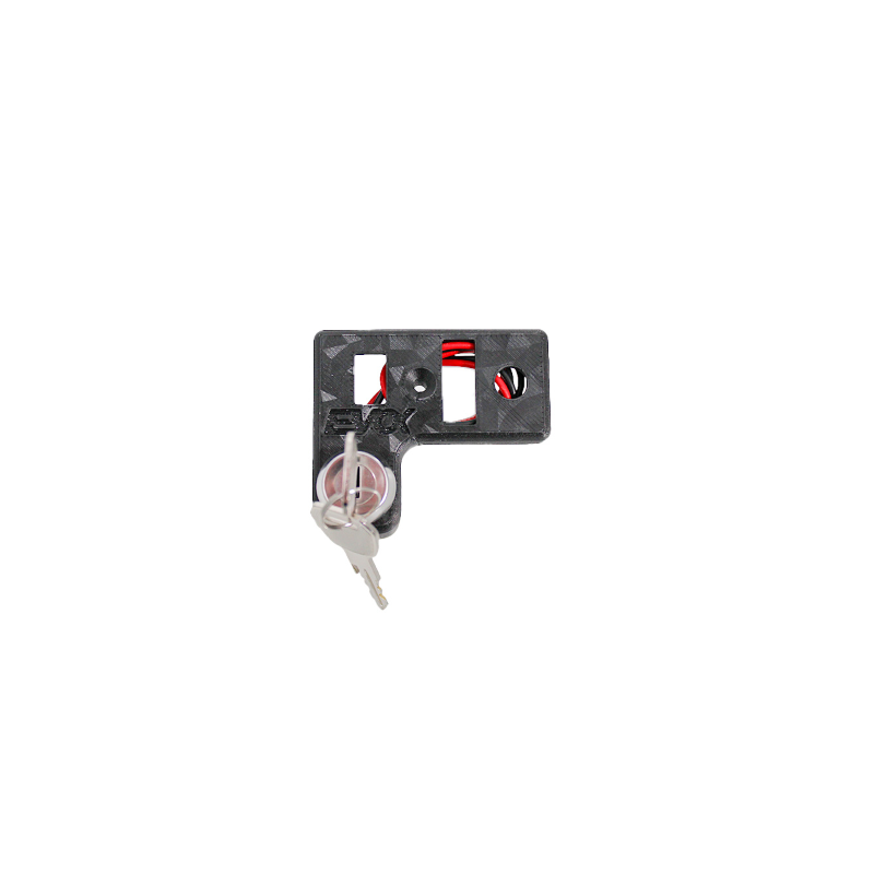 Evok Iron Switch Prisma Carbon Light Switch Cover for Vespa 50 Special with Key block Devio Luci Evok