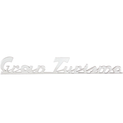 RMS Classic Rear badge Piaggio Vespa Gran turismo 151714 Nameplates - Shields - Friezes Rms Classic