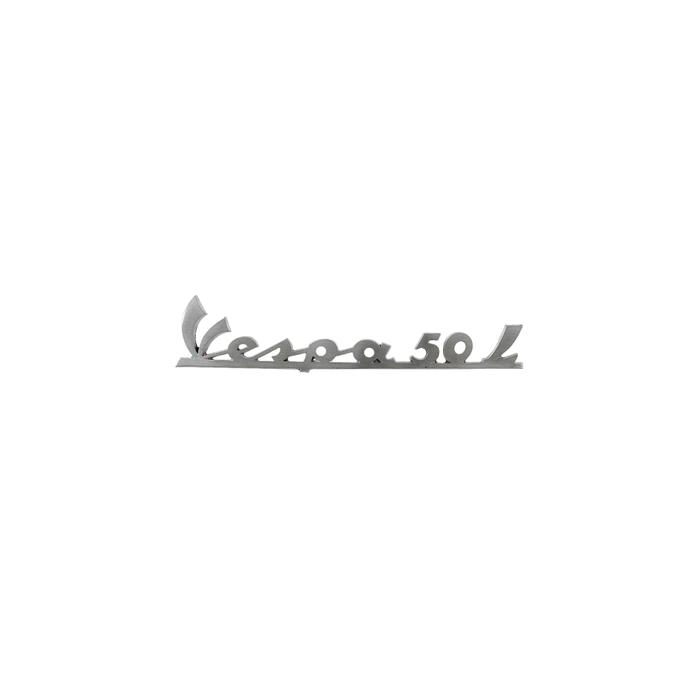 Targhetta Posteriore Classic Vespa 50cc L