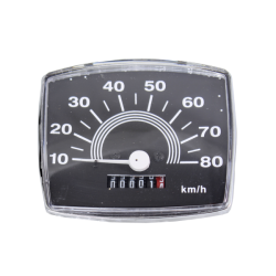 RMS Classic Speedometer Piaggio Vespa 50cc special 80 kmh Odometer Rms Classic