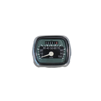 Contachilometri Fondo Nero Verde Classic Piaggio Vespa 125-150cc Vm-Vn-Vl