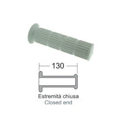 Par de puños RMS Classic gris Piaggio Vespa Px 125-150cc Perillas Rms Classic