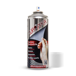 Bomboletta Vernice Rimovibile Wrapper Glitter Oro 400ml