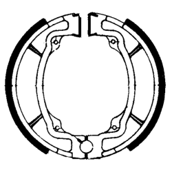 Zapatas de freno FERODO FSB722 Zapatas de freno Ferodo