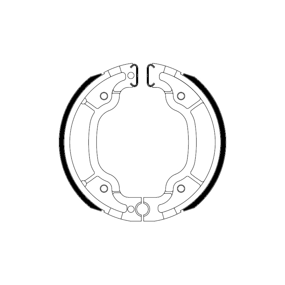 FERODO Brake Shoes ECO FSB947A Brake Shoes Ferodo