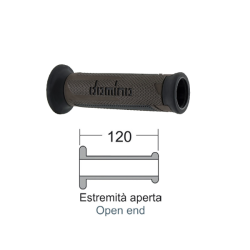 Manopole Domino Turismo Marrone/Nero