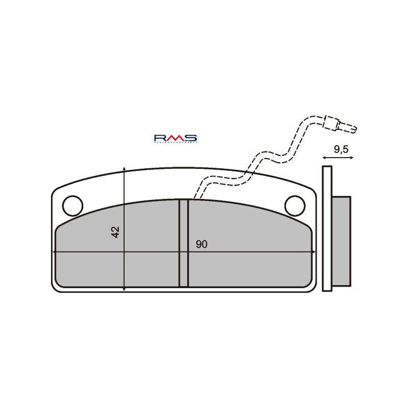  Organic Brake Pads Microcars Brake Pads RMS