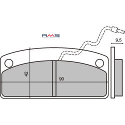 Pastiglie Freno Organiche Microcars