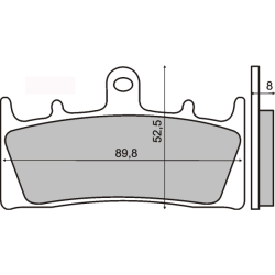 Pastiglie Freno Organiche Suzuki Gsx 1400