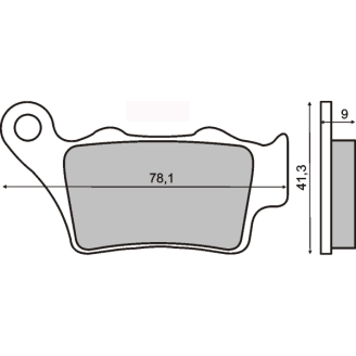 Pastiglie Freno Organiche Honda Cb 500S