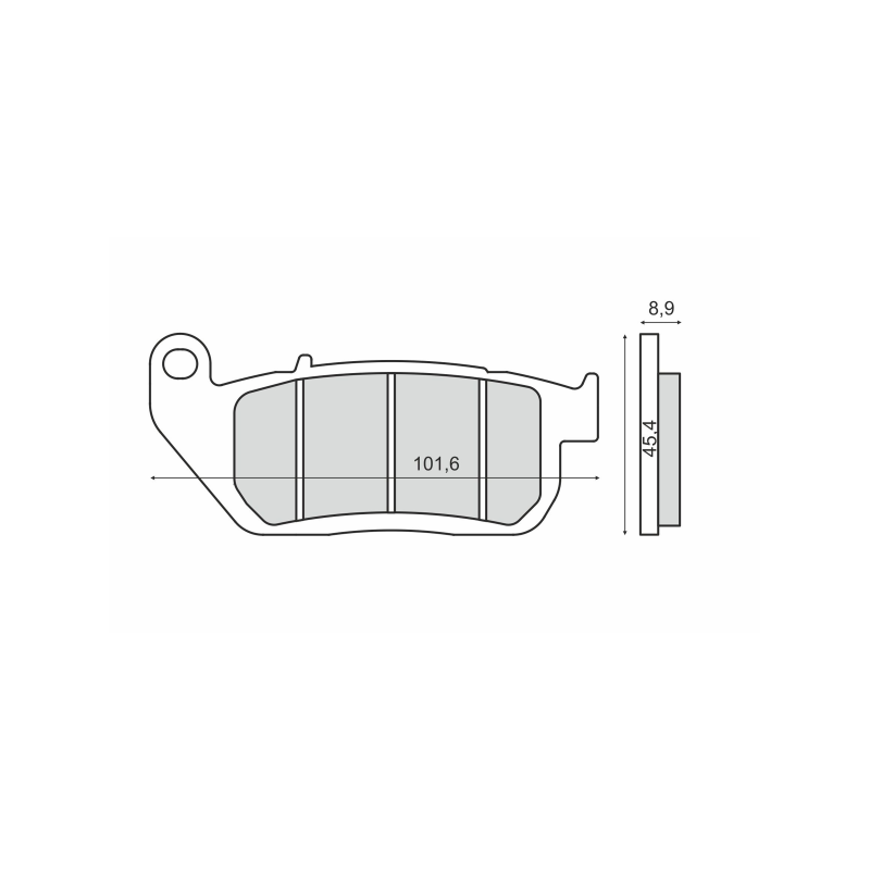 Pastillas Freno Sinter-Tech Harley Davidson Iron 883 Pastillas de freno RMS