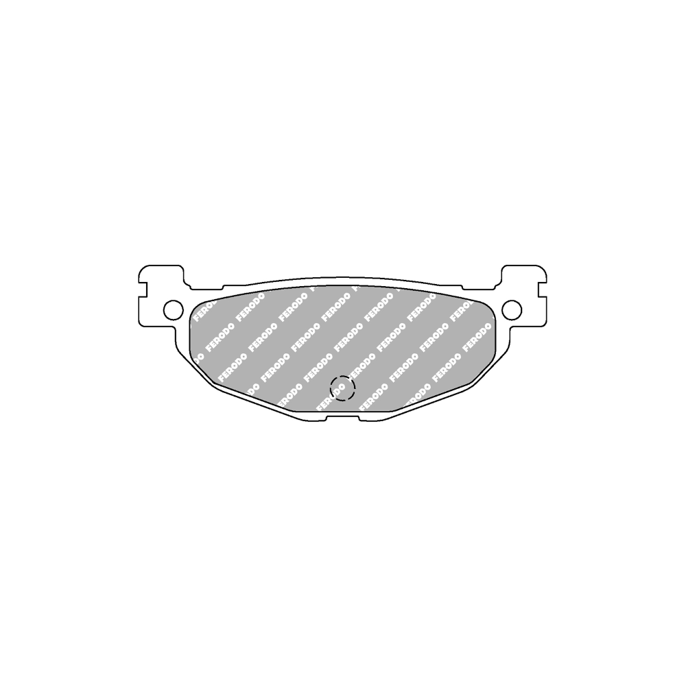 Plaquettes de frein Ferodo Eco Friction FDB2200EF Plaquettes de frein Ferodo