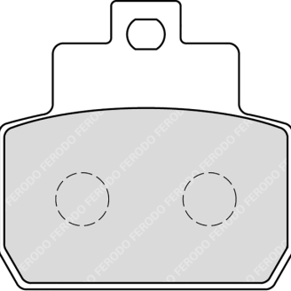 Plaquettes de frein Ferodo Eco Friction FDB2207EF Plaquettes de frein Ferodo