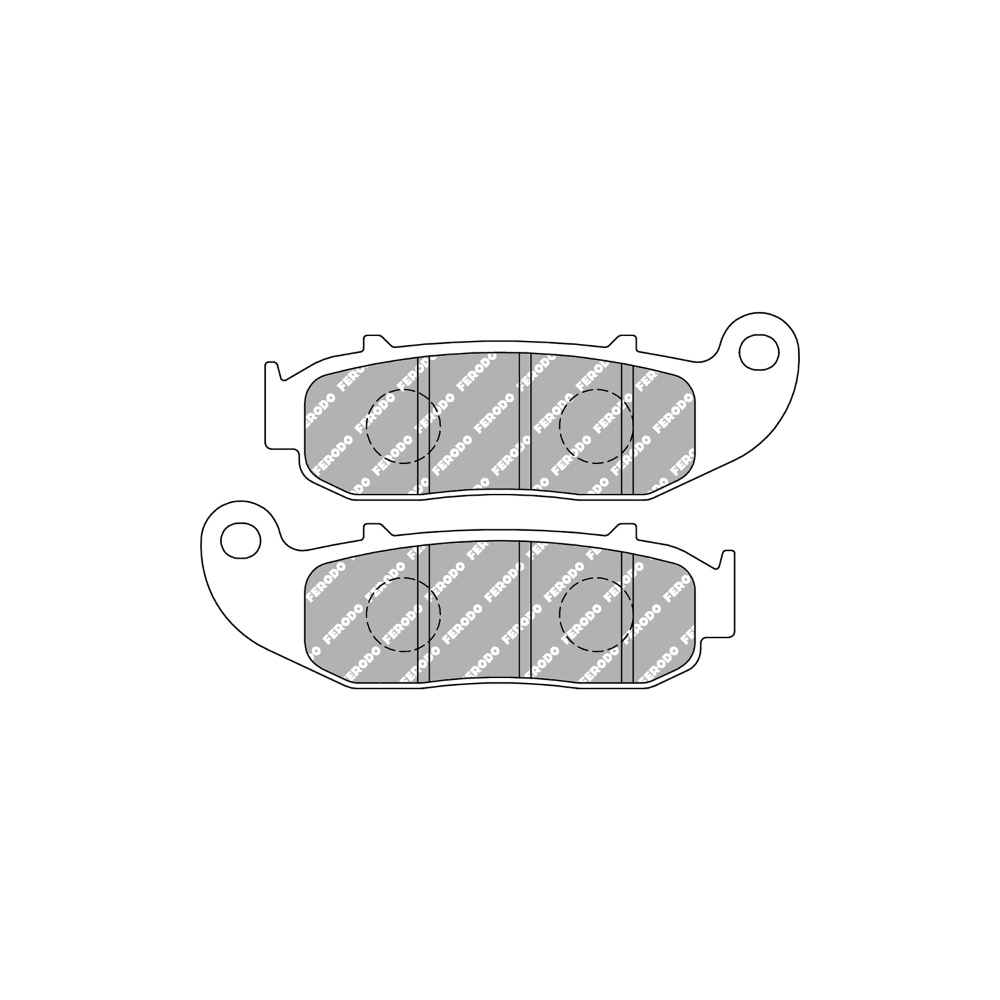 Pastiglie Freno Ferodo Eco Friction FDB2314EF