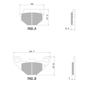Repuestos y accesorios Nissin | Amotorbike.com