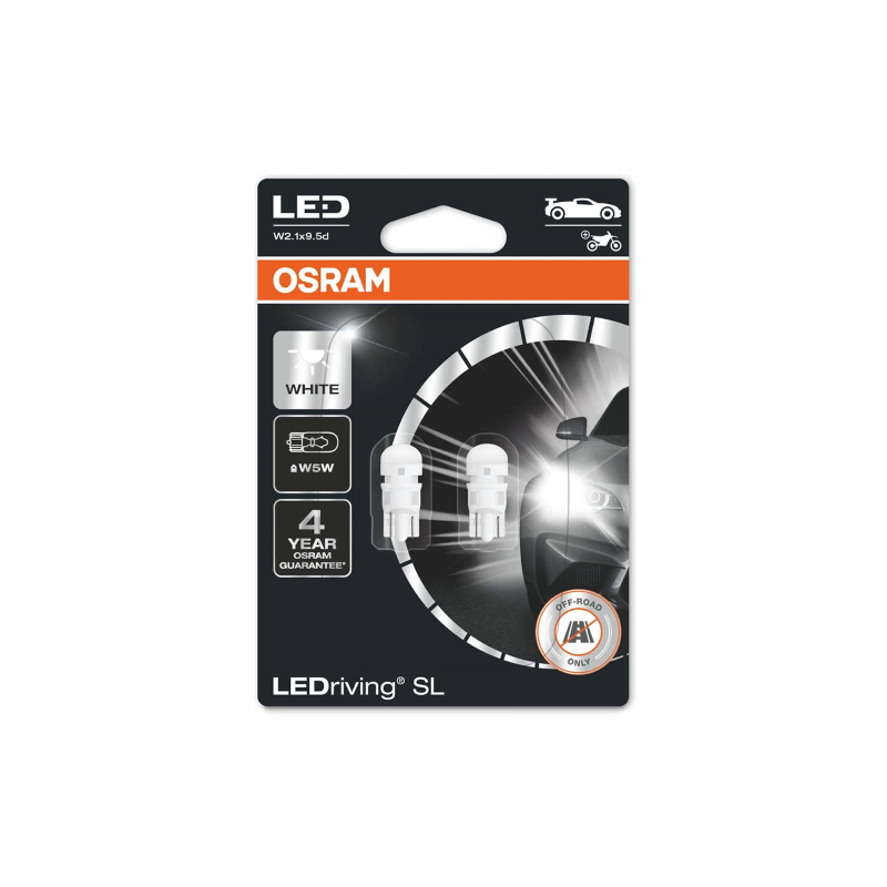 Lámpara LED OSRAM 2825DWP-02B blister W2.1x9.5d Bombillas OSRAM