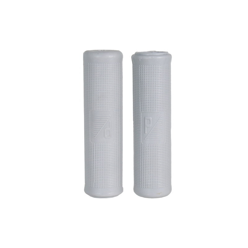 Par de Puños Grises Ø 21 RMS Classic para Piaggio Vespa 50 Lr125 VMA-VNB 1-2150 VBA Perillas Rms Classic