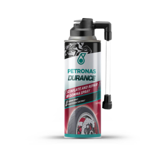 PETRONAS DURANCE inflar y reparar spray 200 ML Kit de reparación de neumáticos Petronas